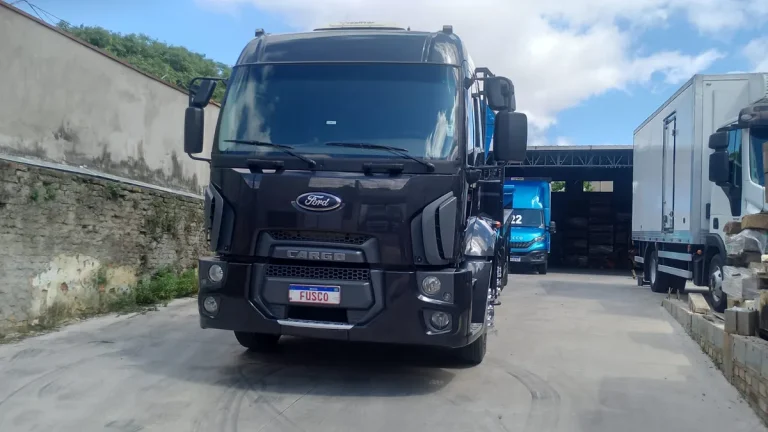 Caminhão Ford Cargo 2429 Bitruck Munck 45 T prancha