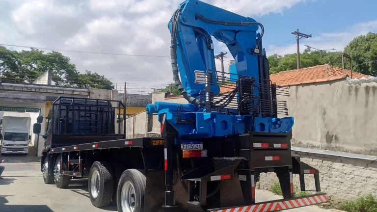 Caminhão Ford Cargo 2429 Bitruck Munck 45 T prancha