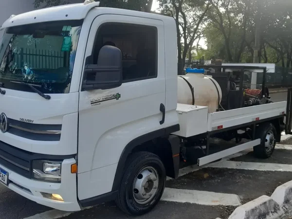 Caminhão Volkswagen Delivery Express 2022 Com Hidro Jato Lavagem De Rua
